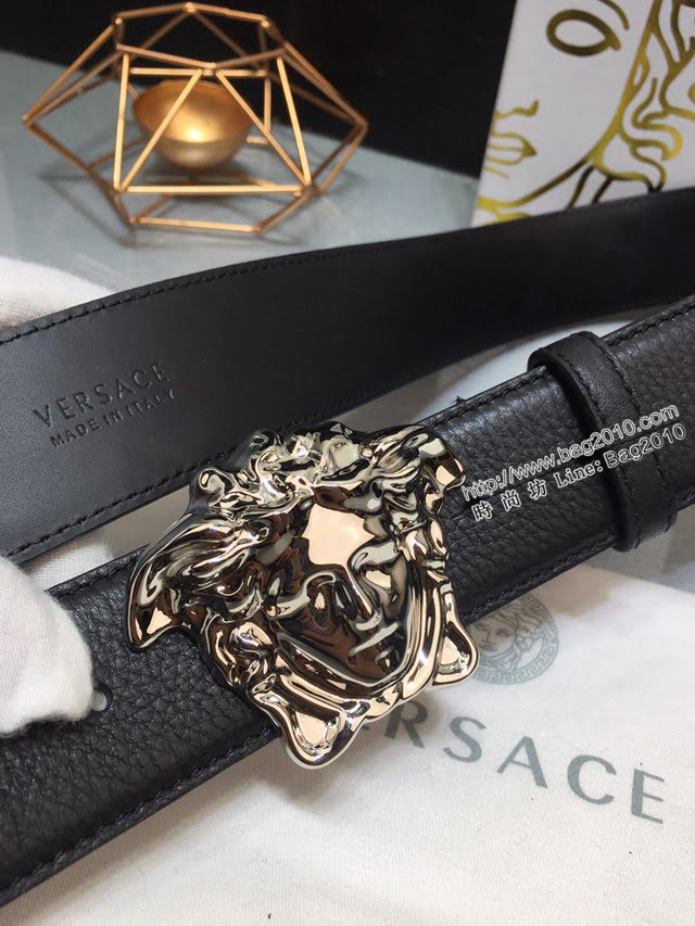 VERSVE男士皮帶 範思哲高端時尚皮帶 範思哲Versace美杜莎頭像裝飾  jjp1296